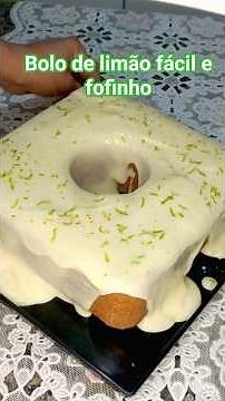 Easy and fluffy lemon cake