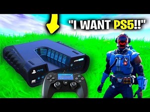 I Pretended I Got A Playstation 5 EARLY.. (Fortnite)