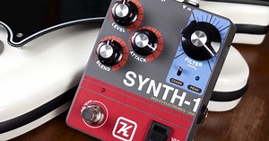 Video: Keeley Synth-1 Reverse Attack Fuzz Wave Generator Demo