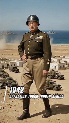 George S. Patton Evolution (1904–1945) 🇺🇸⚔️ #shorts