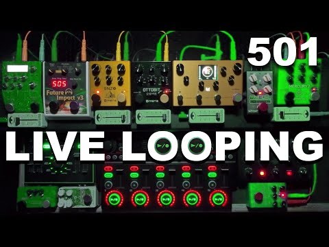 (((LIVE LOOPING))) Human Voice x Guitar Pedals ÷ BOSS RC-505 ►/ o