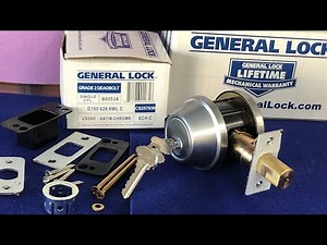 Grade 2 Deadbolts: General Lock vs LSDA
