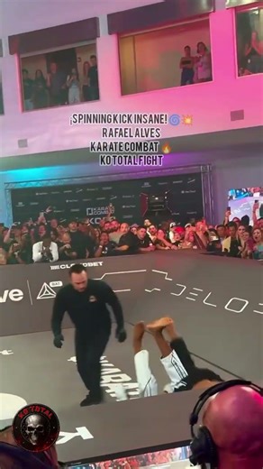 ¡LA PATADA GIRATORIA QUE SACUDIÓ EL MUNDO! Rafael Alves Insane Kick 🌀 Karate Combat