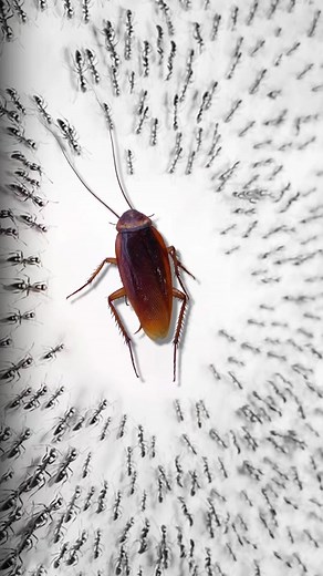 Ants VS Cockroach: Feeding My Pet Ants