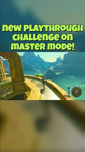 My Master Mode Master Sword Challenge In Breath Of The Wild