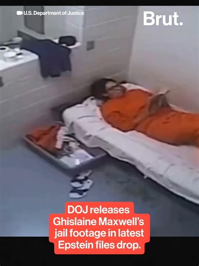 Ghislaine Maxwell's Prison Cell Footage Released
