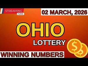 Ohio Midday Lottery Results For - 02 Mar, 2026 - Pick 3 - Pick 4 - Pick 5 - Powerball -Mega Millions