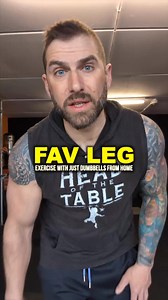 Favourite Leg exercise from home with just some dumbbells #legworkout #legexercise | Zeus Fitness | Facebook