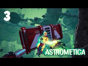 ASTROMETICA - The Old Hub & Crafting the Laser Tool!