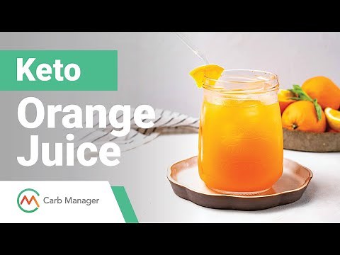 Keto Orange Juice Recipe