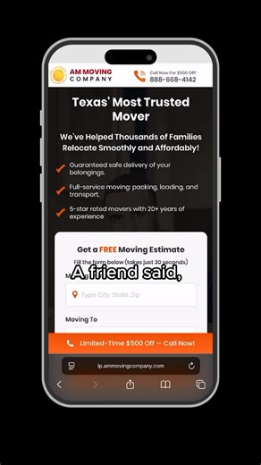 Ready to move?  Don’t overpay for your next relocation. Starting at $799 AM Moving offers professional moving services at honest, all-inclusive rates.  Local Moves — From $799  Long-Distance Moves — From $1,799 ⭐ Trusted • Licensed • Insured Call or click to get your free quote and move with confidence today! | AM Moving Company | Facebook