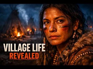 Life inside a Native American village