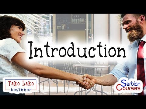 Introduction to the Serbian Language - A Serbian Lesson by Serbonika