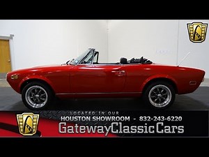 1978 Fiat 124 Spider Gateway Classic Cars #827 Houston Showroom