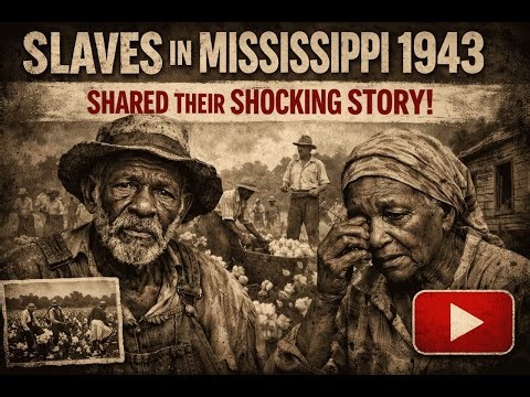 SLAVES in Mississippi 1943 Shared Their Shocking