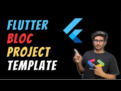 Flutter Bloc Template Project || Everything is Setup Just use it for next project