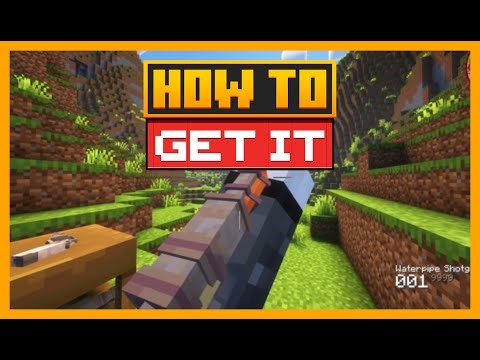 HOW TO HANDLE THE WATERPIPE SHOTGUN IN MINECRAFT WITH JUST ENOUGH GUNS