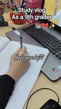 “Study Vlog as a 9th Grader✌🏻 🎧 | trying to stay consistent ”💬 #shorts #study #stuydyvlog #9thclass