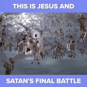 178K views · 13K reactions | Jesus wins over Satan!  Struggling with past shame and mistakes? Jesus has already won the battle for you. Tap here to learn more: https://go.cbn.com/uHIk . . . . . SUPERBOOK Bringing Bible Stories and Jesus' love to kids everywhere Series + App + Academy + Outreach | Superbook | Facebook