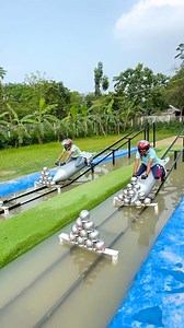 111M views · 1.2M reactions | They launch on ROCKETS, dodge spinning blades, leap through barrels… but can anyone survive every twist and still win it all ? | SS Food Challenge | Facebook