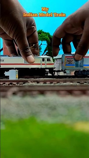 Indian Railways Model Train🚉 | Indian Model Train | train video #shorts #indianrailways #trainvideo