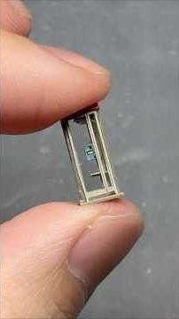 【1時間で完成】紙でつくる「電話ボックスA」 京都ではまだまだ現役？1/150の電話ボックスを組み立てる #shorts #電話ボックス #ミニチュア #ペーパークラフト #みにちゅあーと
