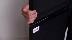 3 Panel Room Divider 6Ft Tall, Black Wood Folding Privacy Screen, Freestanding Room Partition for Home & Office, Easy Assembly Room Separator Divider Screen