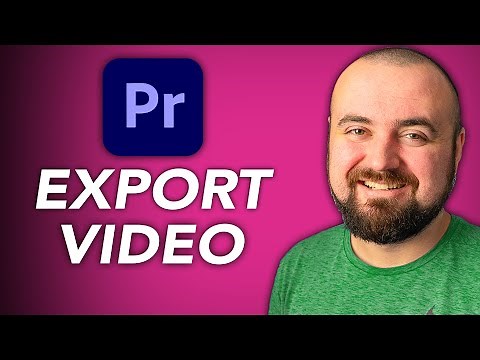 How To Export And Save As MP4 In Premiere Pro 2025