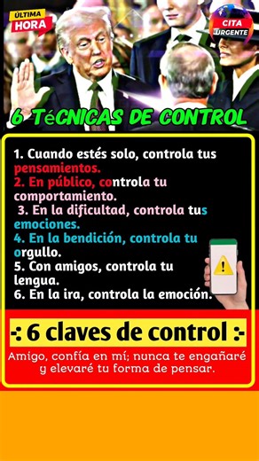 🫶👉 6 técnicas de autocontrol😎🤭