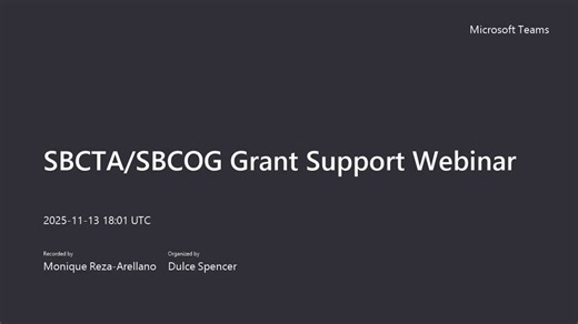SBCTASBCOG Grant Support Webinar Finalmp4