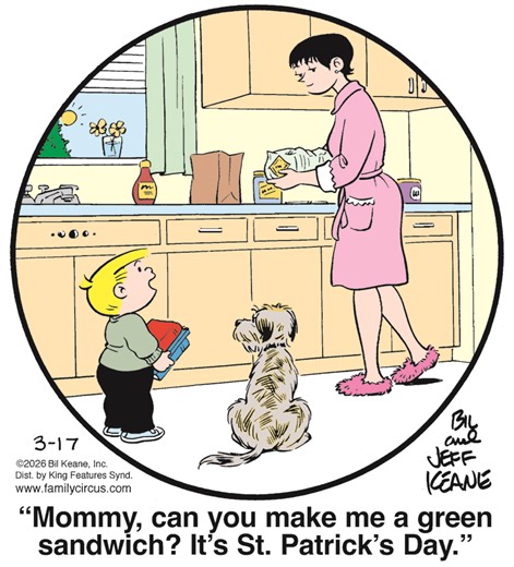 The Family Circus Comic Strip 2026-03-17 | Comics Kingdom