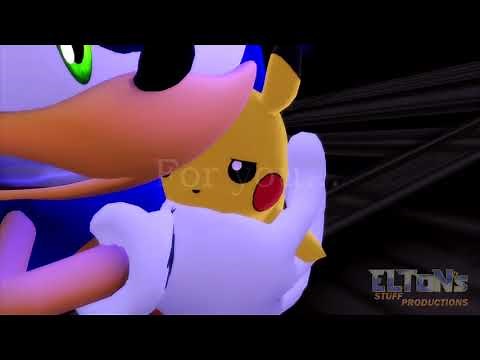 Pikachu and Sonic - Do it again [MMD 3D Animation]