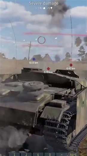 main cannon vs plane #warthunder #tank #plane