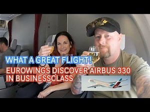 EUROWINGS DISCOVER Airbus 330 | Businessclass from Atlanta to Frankfurt [4k]