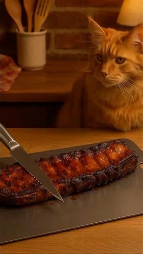 Juicy Pork Ribs in Plum Sauce! 🥓