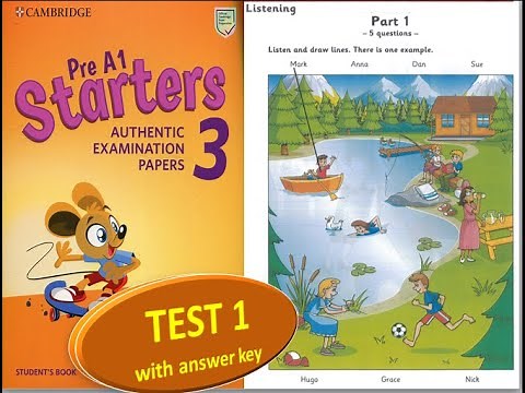 STARTER AUTHENTIC 3 TEST 1 WITH ANSWER KEY