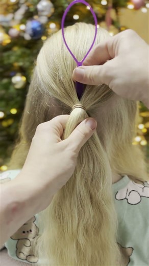 Elegant Low Ponytail Hairstyle | Easy Twisted Hair Tutorial