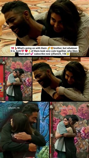 💞😇|Pranit and Malti look so much in lov🎀🥀e together, friend, what a great pair|#biggboss19 #shortvid