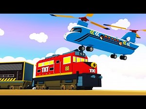 Lego city train - Toy Factory kereta api kartun