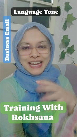 10K views · 328 reactions | Corporate Communication: Email Writing Tips Part 1 Training With Rokhsana Rokhsana Akhter Rupee #best #English #trainer #Bangladesh #Amazing #ESL #classroom #Alhamdulillah | Training With Rokhsana | Facebook