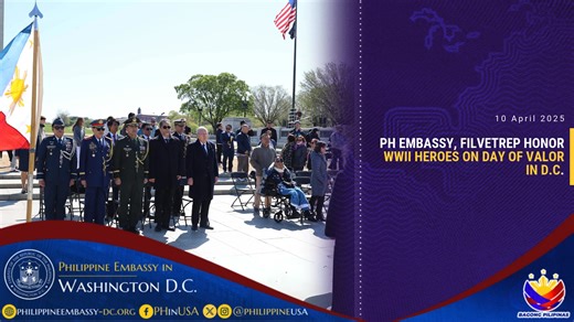 2.3K views · 14 reactions | [READ] PH EMBASSY, FILVETREP HONOR WWII...