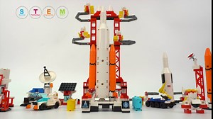 Space Exploration Rocket Party Favors for 6 7 8 9 10 11 12 Year Old Boys Girls Kids 12-in-1 STEM Aerospace Building Sets Toy