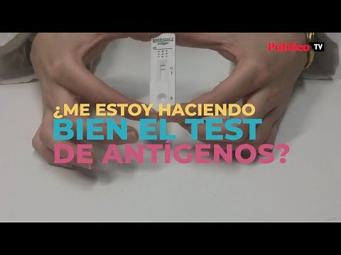 ¿Sabes cómo se hace un test de antígenos? Te lo explicamos pasa a paso
