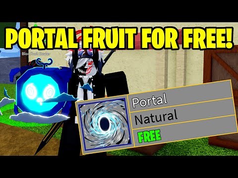 PORTAL FRUIT IN BLOX FRUITS FOR FREE!