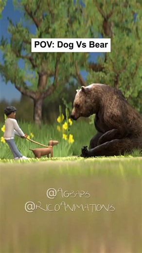 Agbaps | POV: Dog vs Bear #reels #gbaps. | Instagram
