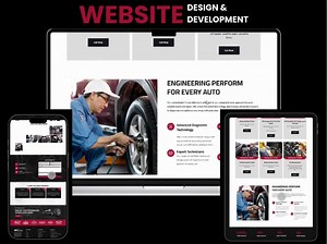 Custom Website Design: Modern & SEO-Friendly (Up to 4 Pages) Digital Service