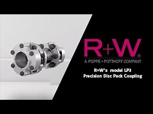 R+W’s model LP3 Precision Disc Pack Coupling