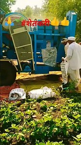 #Farmers 🌱 started threshing soybeans