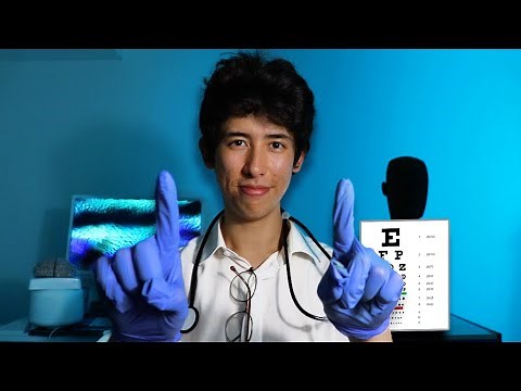 ASMR | the MOST relaxing cranial nerve exam EVER (For Sleep) 💤