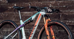 Get all the details on Emily Batty's custom-painted Canyon Lux